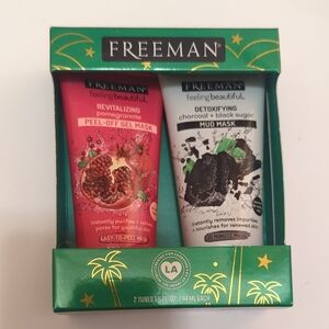 Freeman Pomegranate Gel and Charcoal Mud Mask Set
